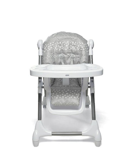 Baby Snug Navy with Snax Highchair Grey Spot image number 5